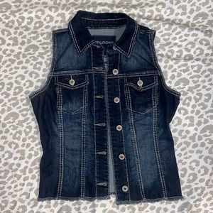 Maurices denim vest